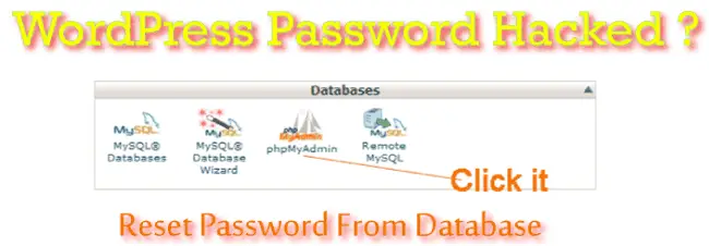Changing WordPress Password From Database – The Magnificent Trick