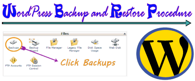 Tutorial on doing Backup and Restore of WordPress Website with Images