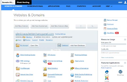 plesk-hosting