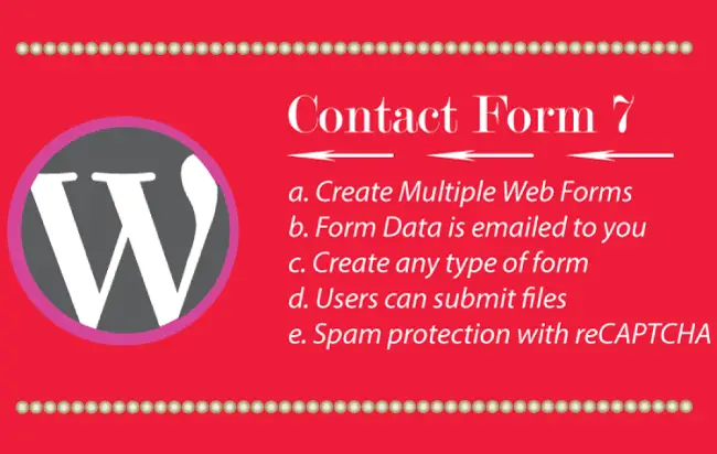 Create amazing Web Forms using Contact Form 7 Plugin in WordPress