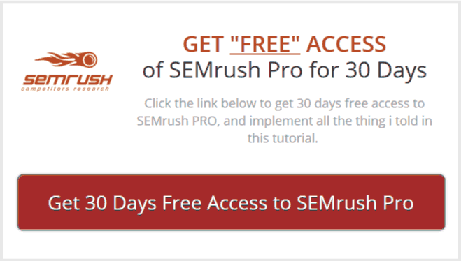 semrush trial