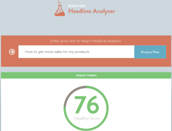 coschedule headline analyzer