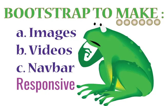 How to Use Bootstrap to Make Images, Videos and Navbar Responsive