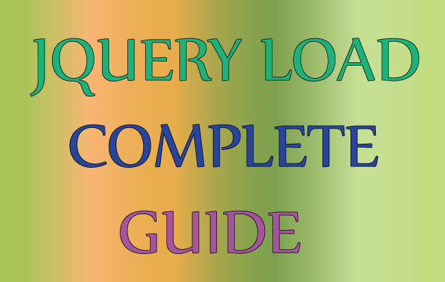 jquery load