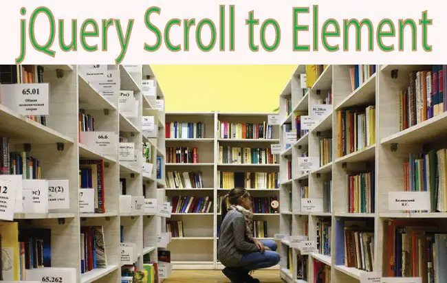 jQuery scroll to element