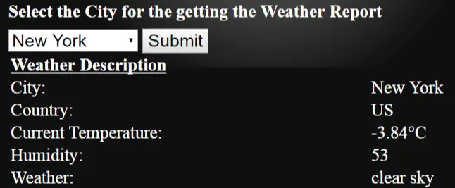 jquery ajax OpenWeatherMap api