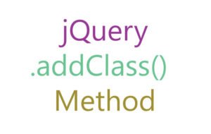 jquery addclass