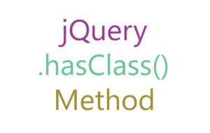 jquery hasclass