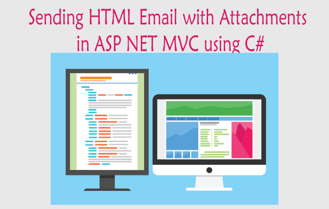 How to send HTML Emails with Attachments in ASP.NET MVC