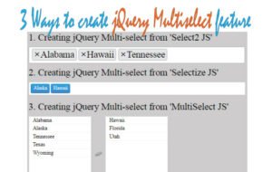 jquery multiselect