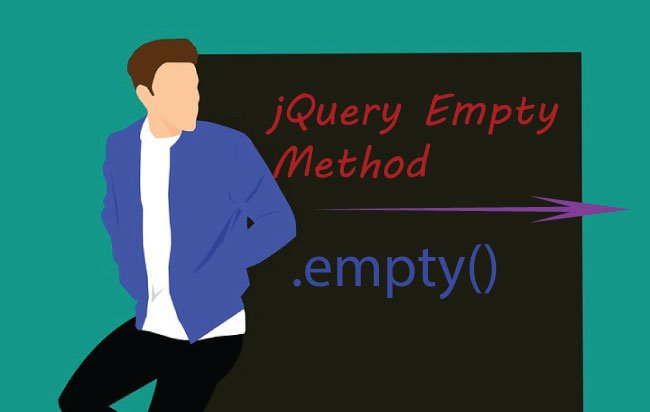 How to use jQuery Empty Method – .empty()