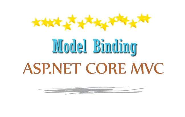 Model Binding aspnet core