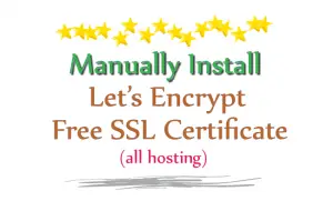install let's encrypt ssl