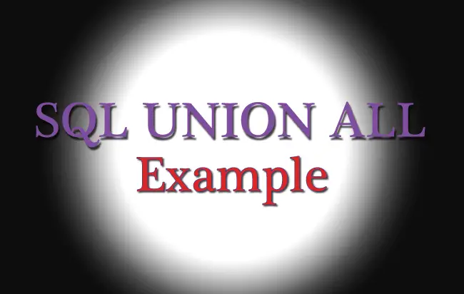 sql union all