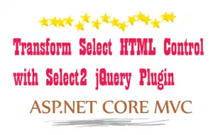 select2 jquery aspnet core