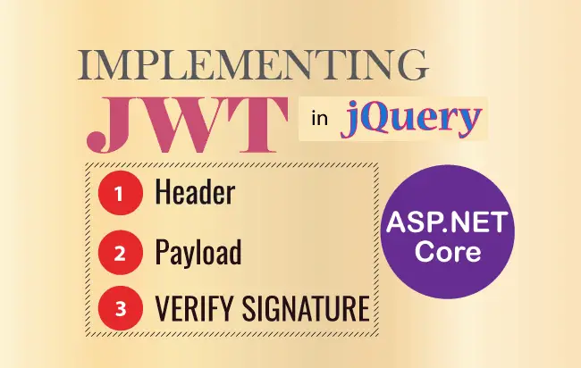 How to call a JWT secured APIs with jQuery AJAX [with source codes]