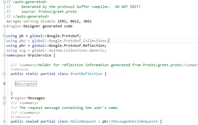 .net greet.cs