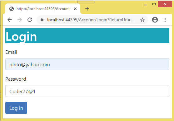 asp.net core identity create policy