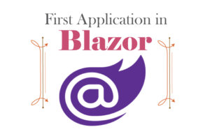 Blazor First Application