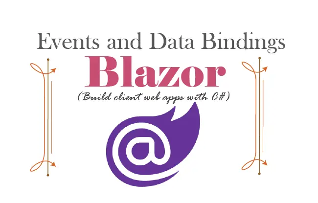 Blazor Events and Data Bindings