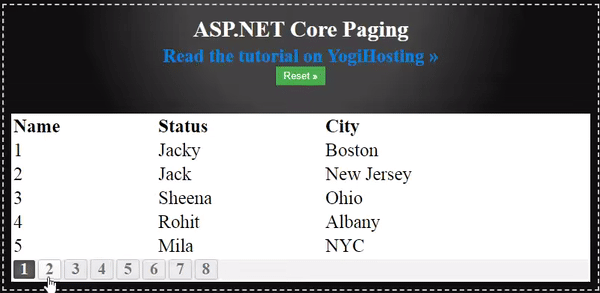 asp.net core pagination video