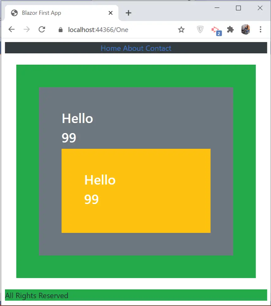 Multiple Cascading Parameters