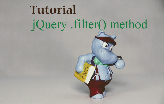 Filtering Elements with jQuery .filter() method