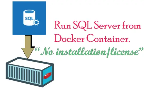sql server docker container