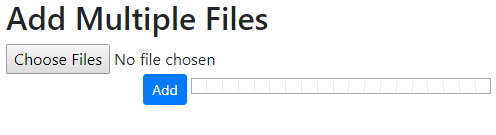 Multi-File Upload Progress Bar