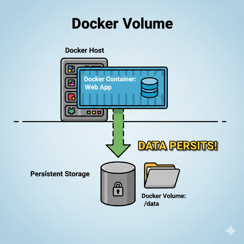 Docker Volume Working