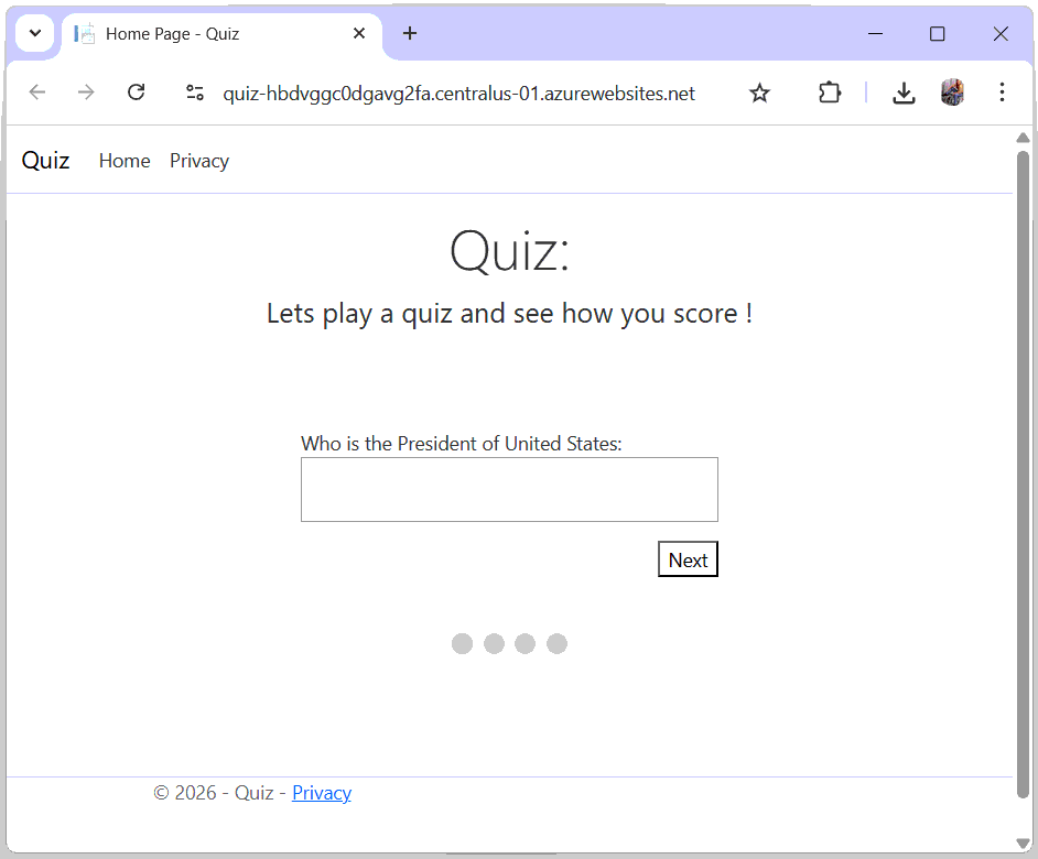 Azure App Services .NET