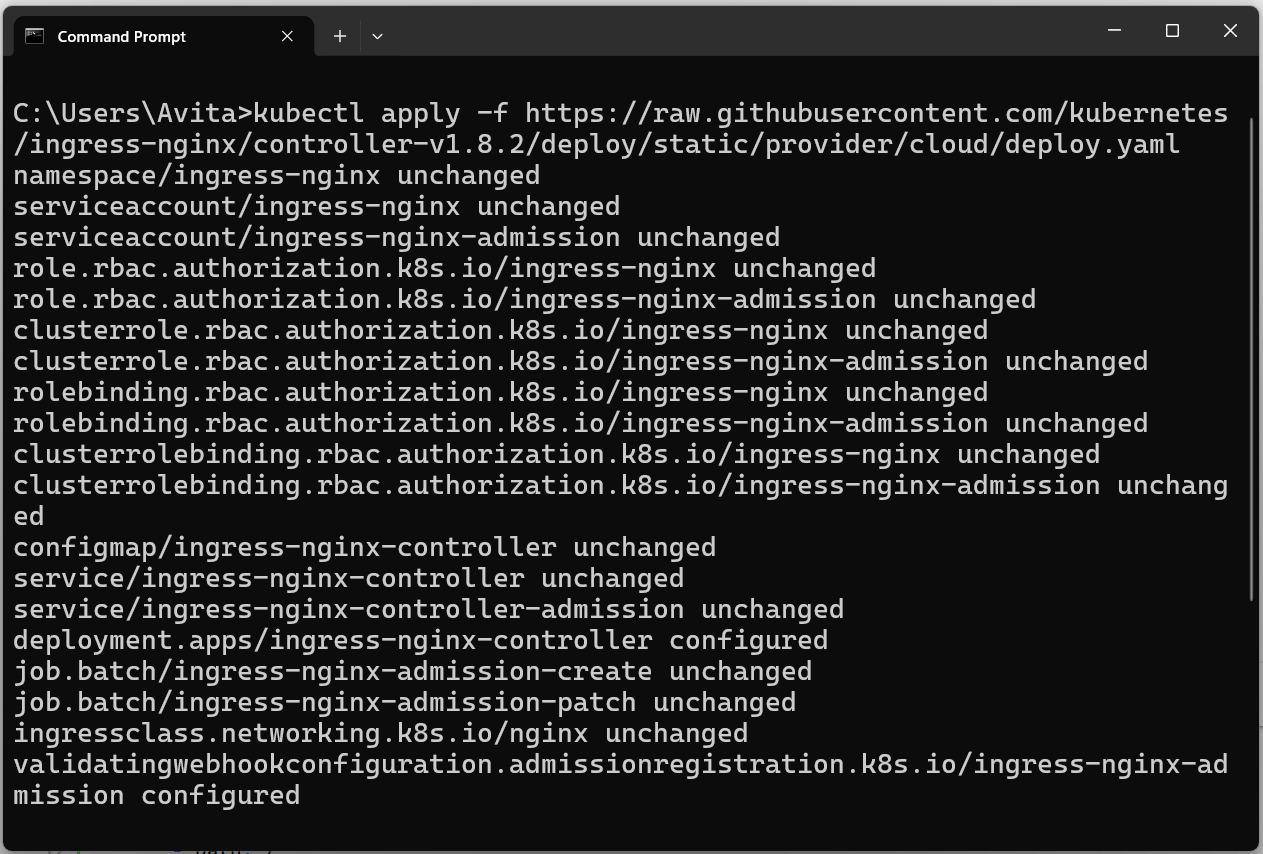 Ingress Nginx Controller