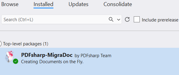 PDFsharp MigraDoc