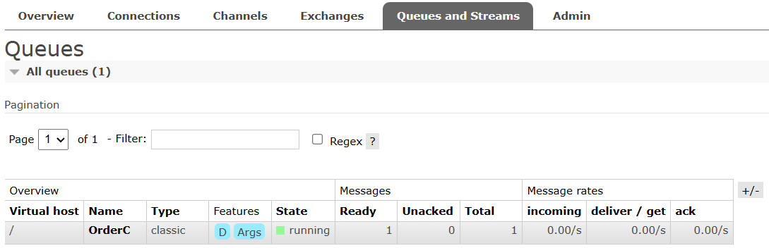 RabbitMQ Queues Streams
