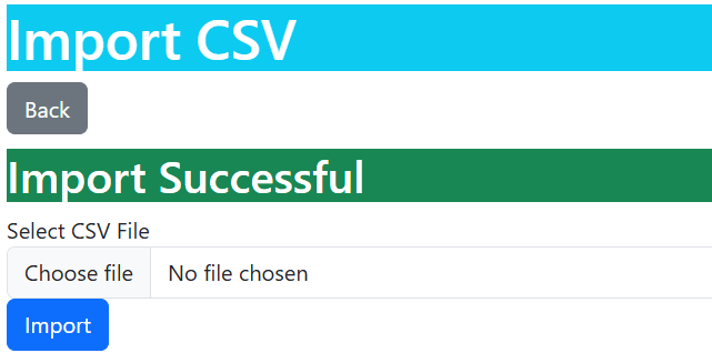 Import CSV ASP.NET Core Import CSV ASP.NET Core