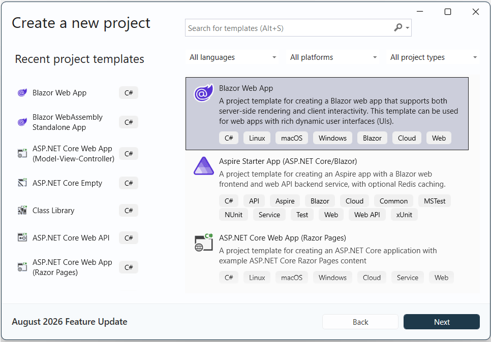 Blazor Web App Blazor Web App