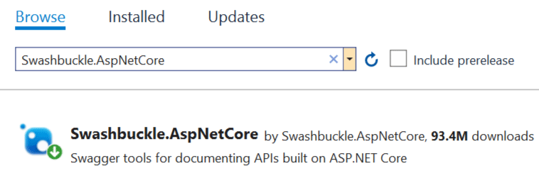Swashbuckle ASP.NET Core Swashbuckle ASP.NET Core
