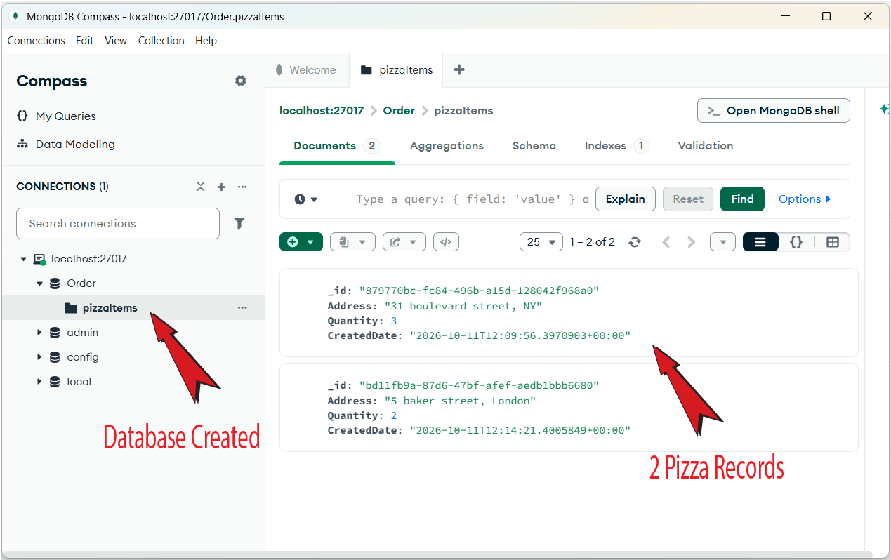 MongoDB Database Compass MongoDB Database Compass
