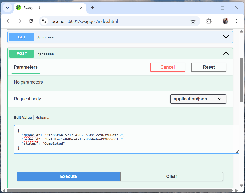 Swagger ProcessCenter Microservice Swagger ProcessCenter Microservice